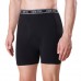 FixtureDisplays®  5PK Men's Soft Cotton Boxer Briefs Fly Front Underwear Size: XL. Fit for waist size: 32.3